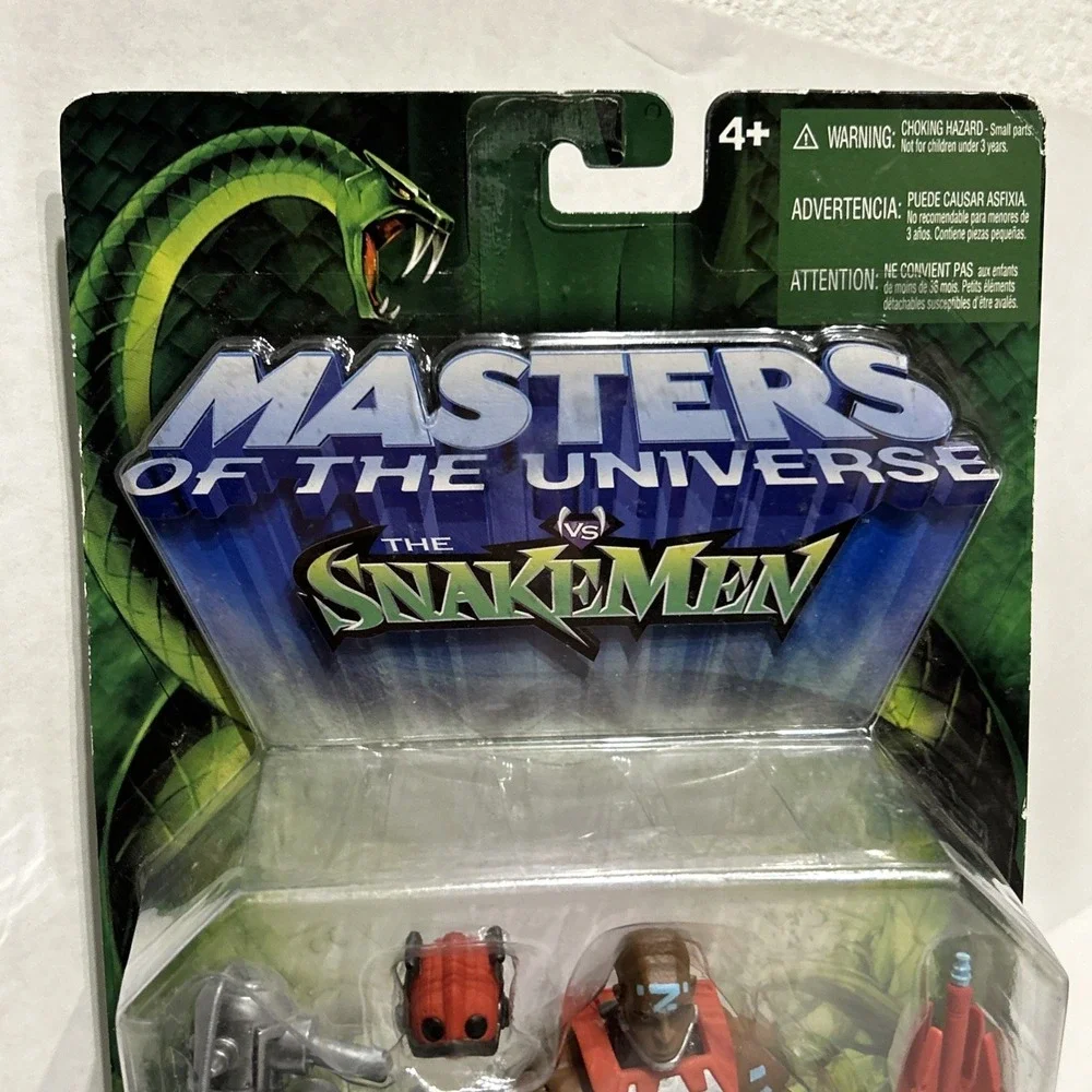 Zodak The Snake Men Sealed MISB Masters of the Universe‎ 2002/200X Heman MOTU